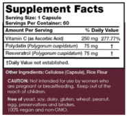 Polydatin Complex - 60 Capsules